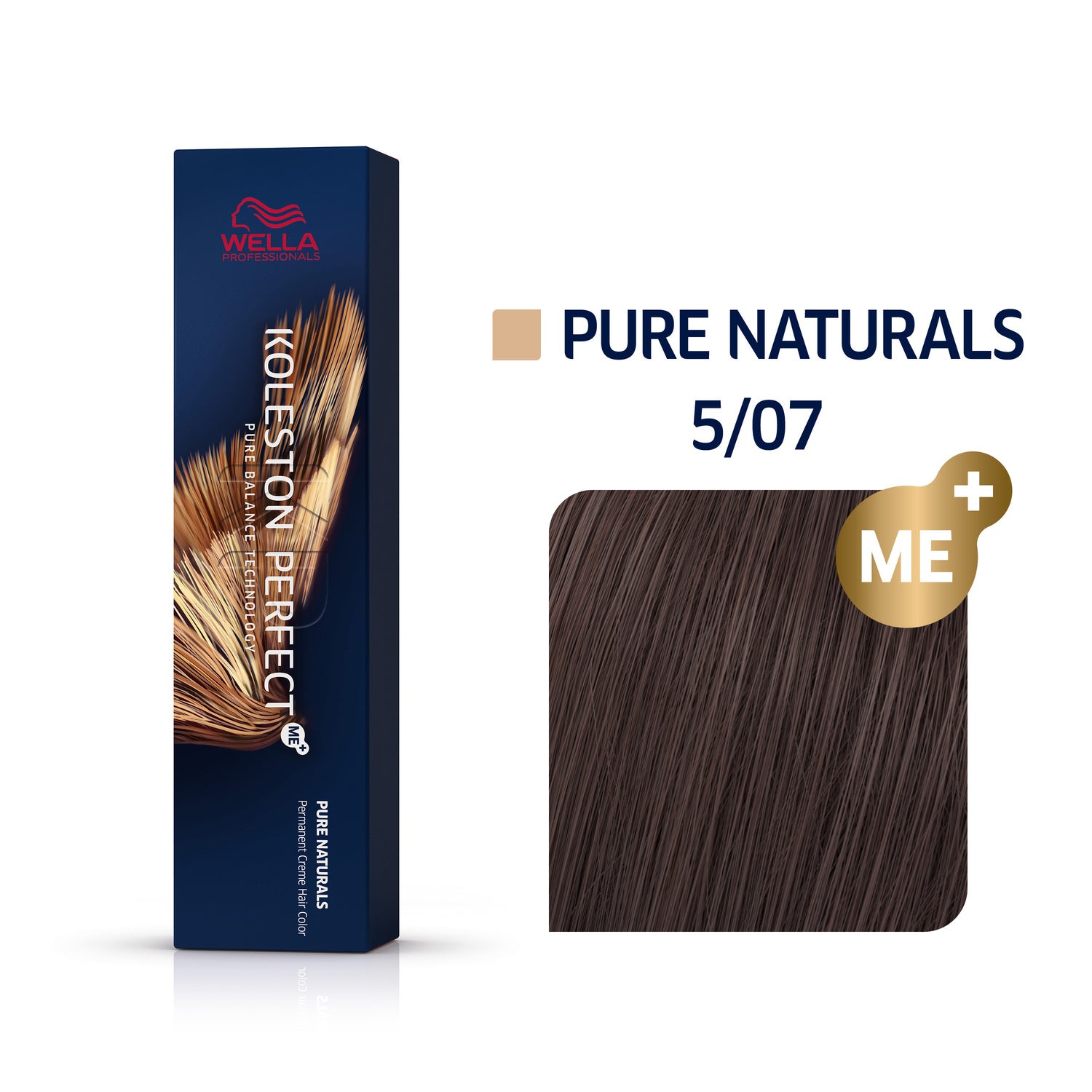 Wella Koleston PURE NATURALS 5/07 hellbraun natur-braun 60 ml