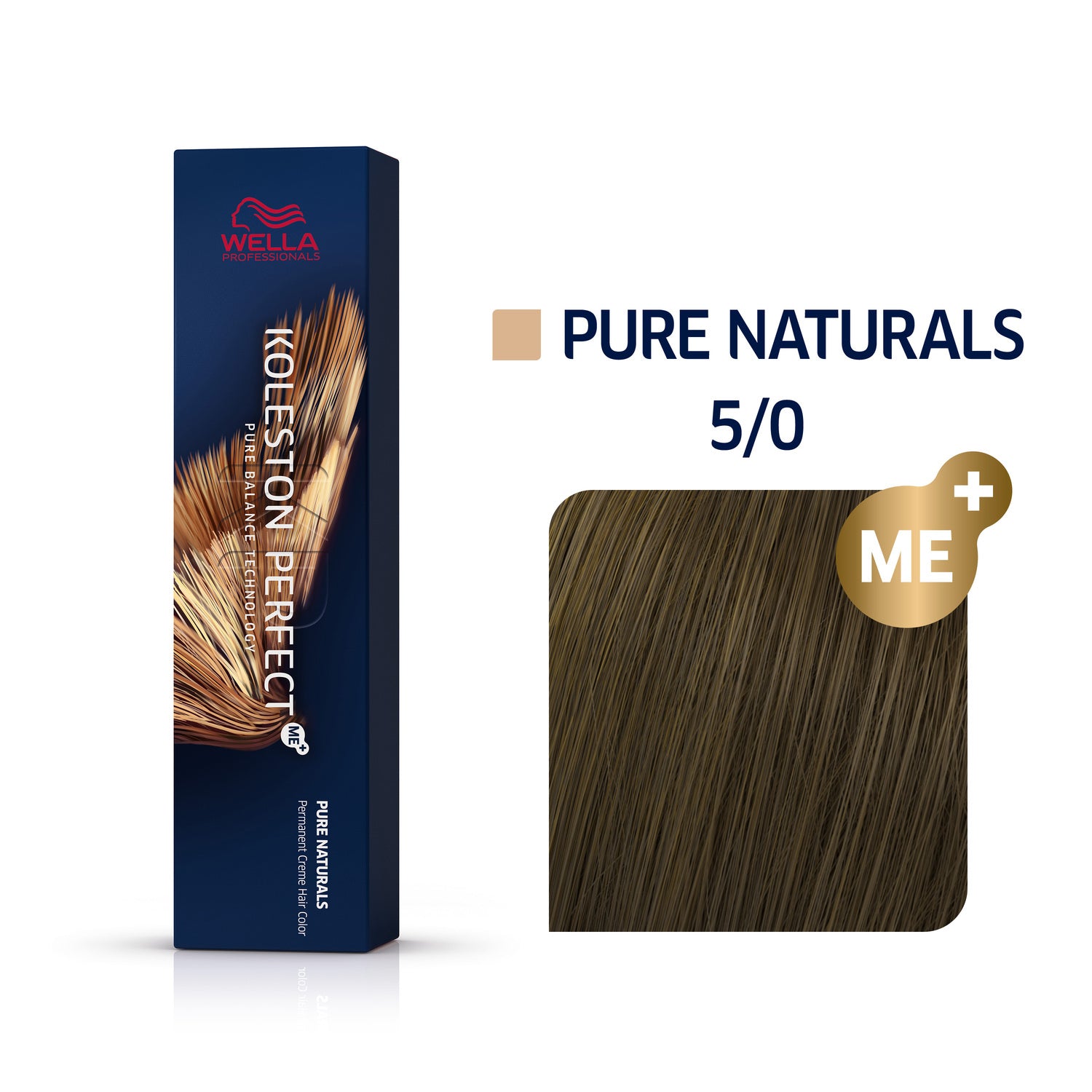 Wella Koleston PURE NATURALS 5/0 hellbraun 60 ml