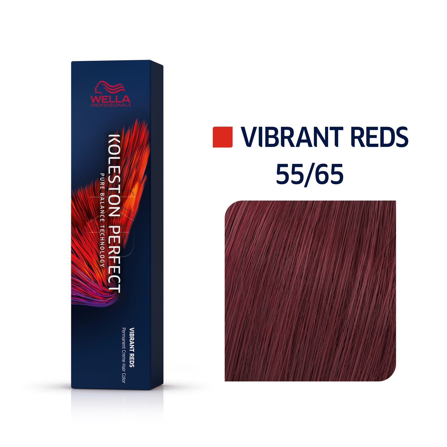 Wella Koleston VIBRANT REDS 55/65 hellbraun intensiv violett-mahagoni 60 ml