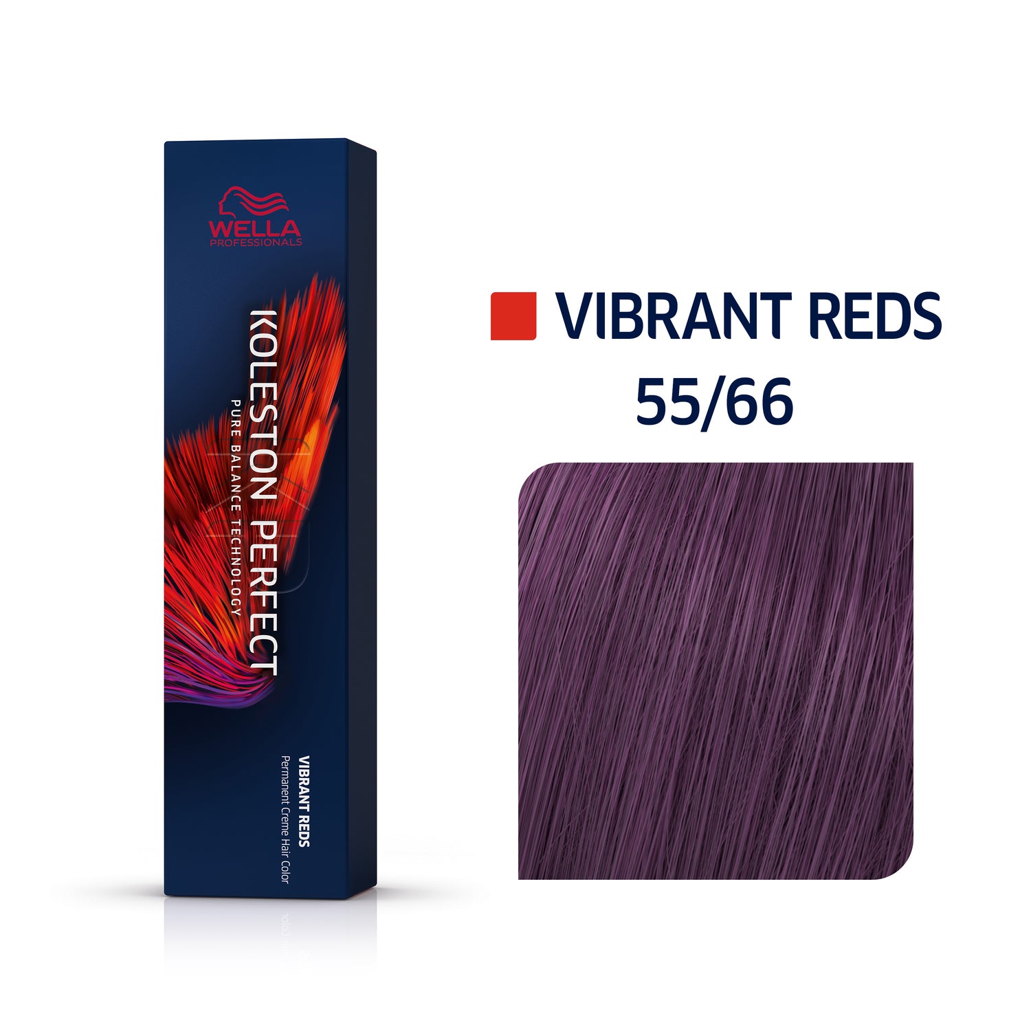 Wella Koleston VIBRANT REDS 55/66 hellbraun intensiv violett-intensiv 60 ml