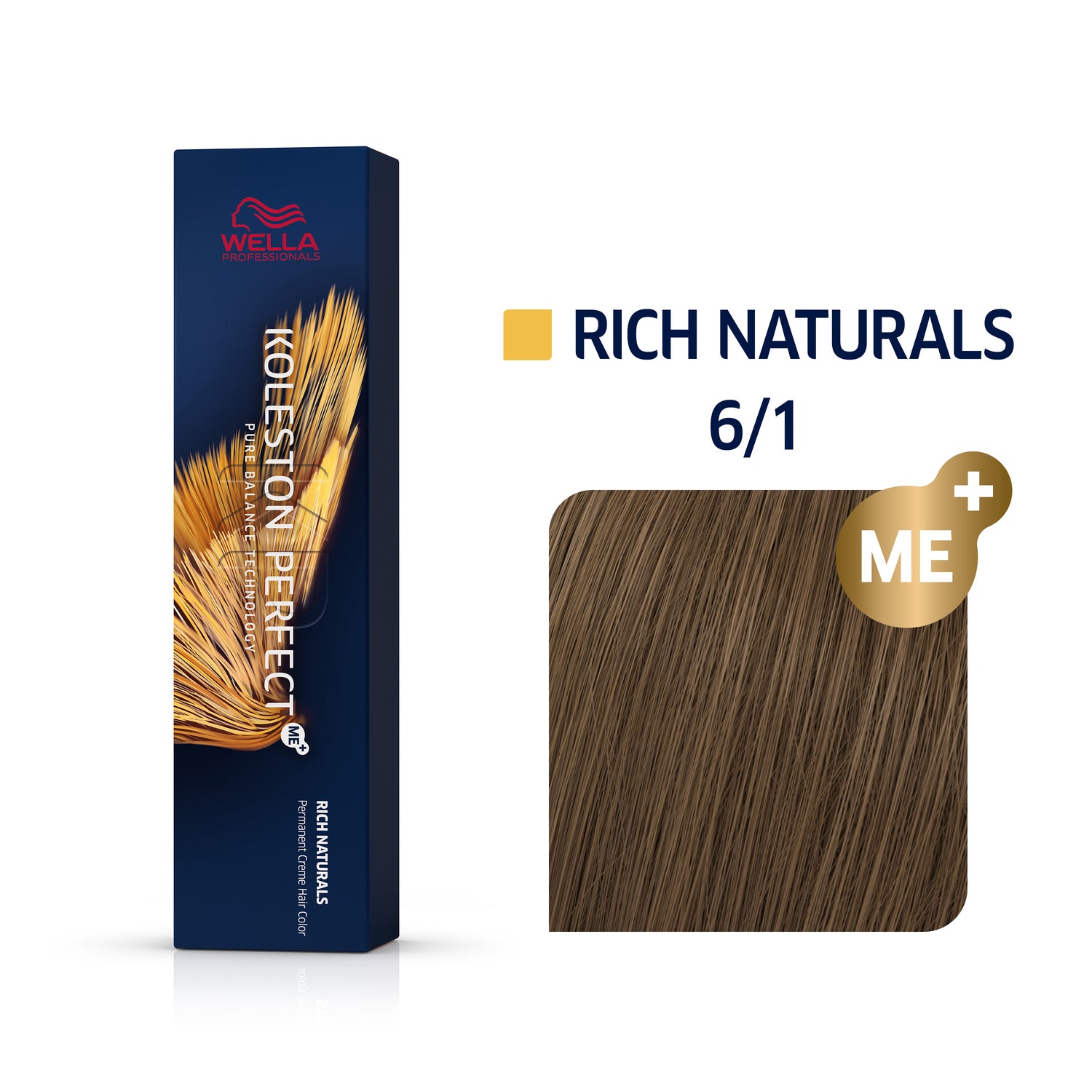 Wella Koleston RICH NATURALS 6/1 dunkelblond asch 60 ml