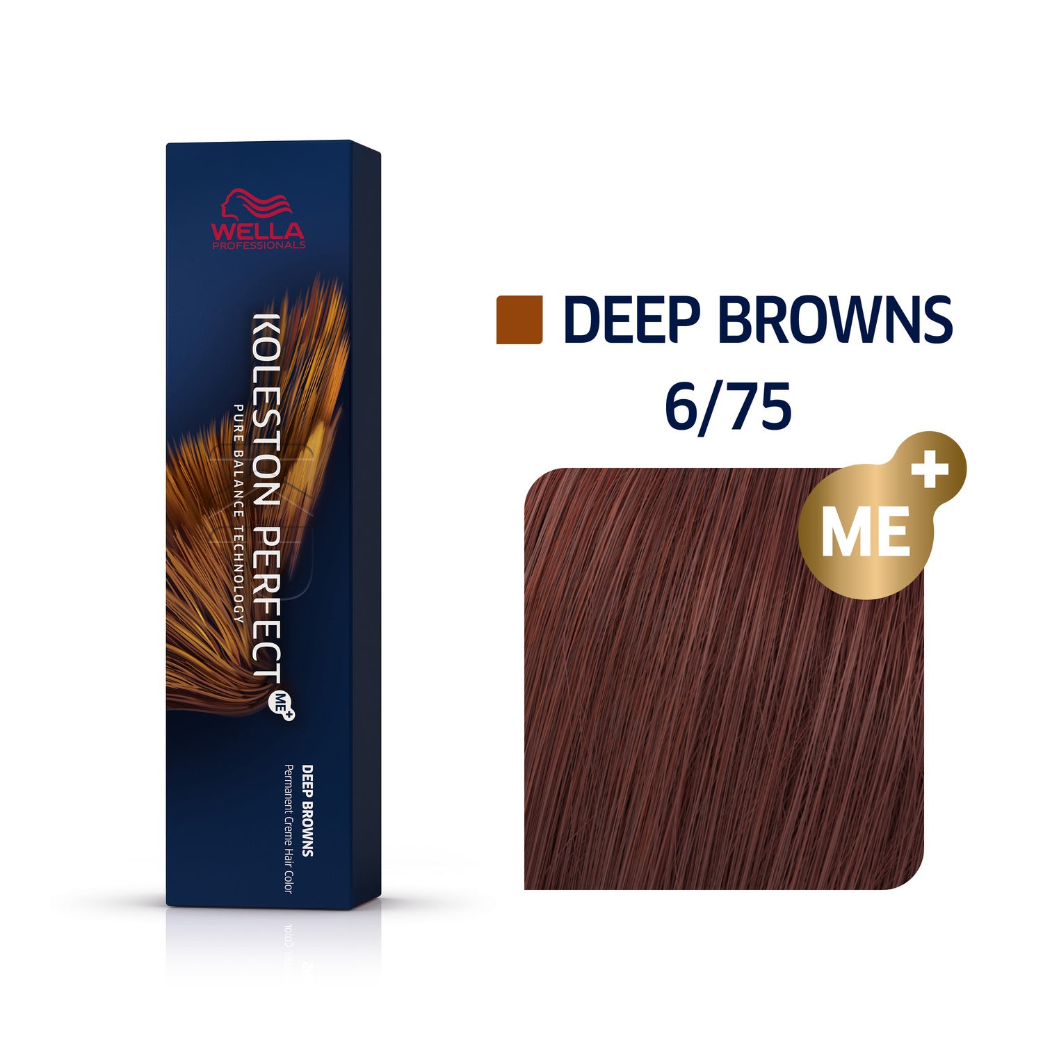 Wella Koleston DEEP BROWNS 6/75 dunkelblond braun-mahagoni 60 ml