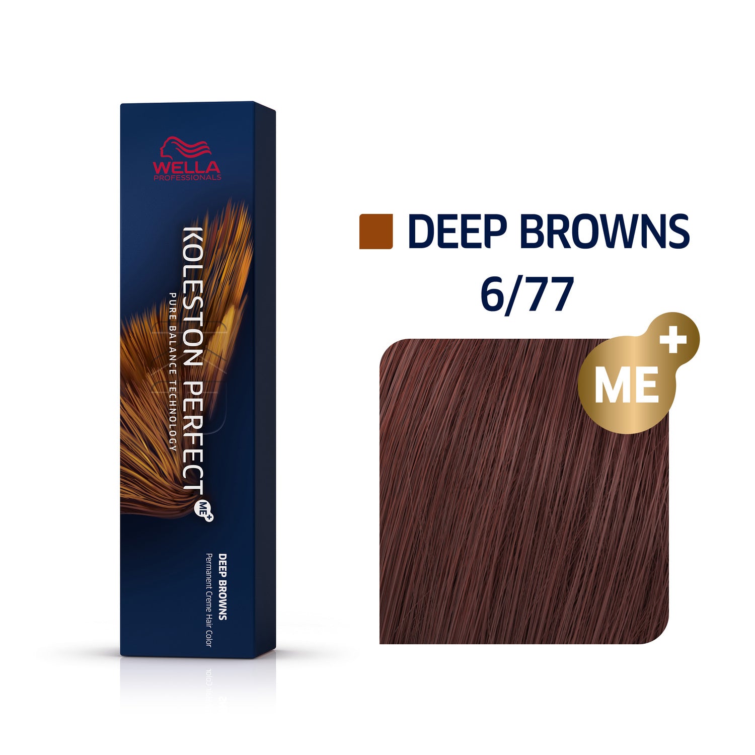 Wella Koleston DEEP BROWNS 6/77 dunkelblond braun-intensiv 60 ml