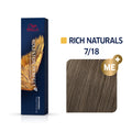 Wella Koleston RICH NATURALS 7/18 mittelblond asch-perl 60 ml