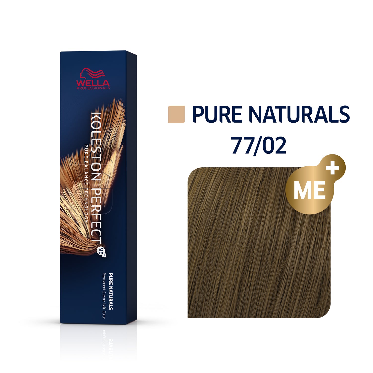 Wella Koleston PURE NATURALS 77/02 mittelblond intensiv natur-matt 60 ml
