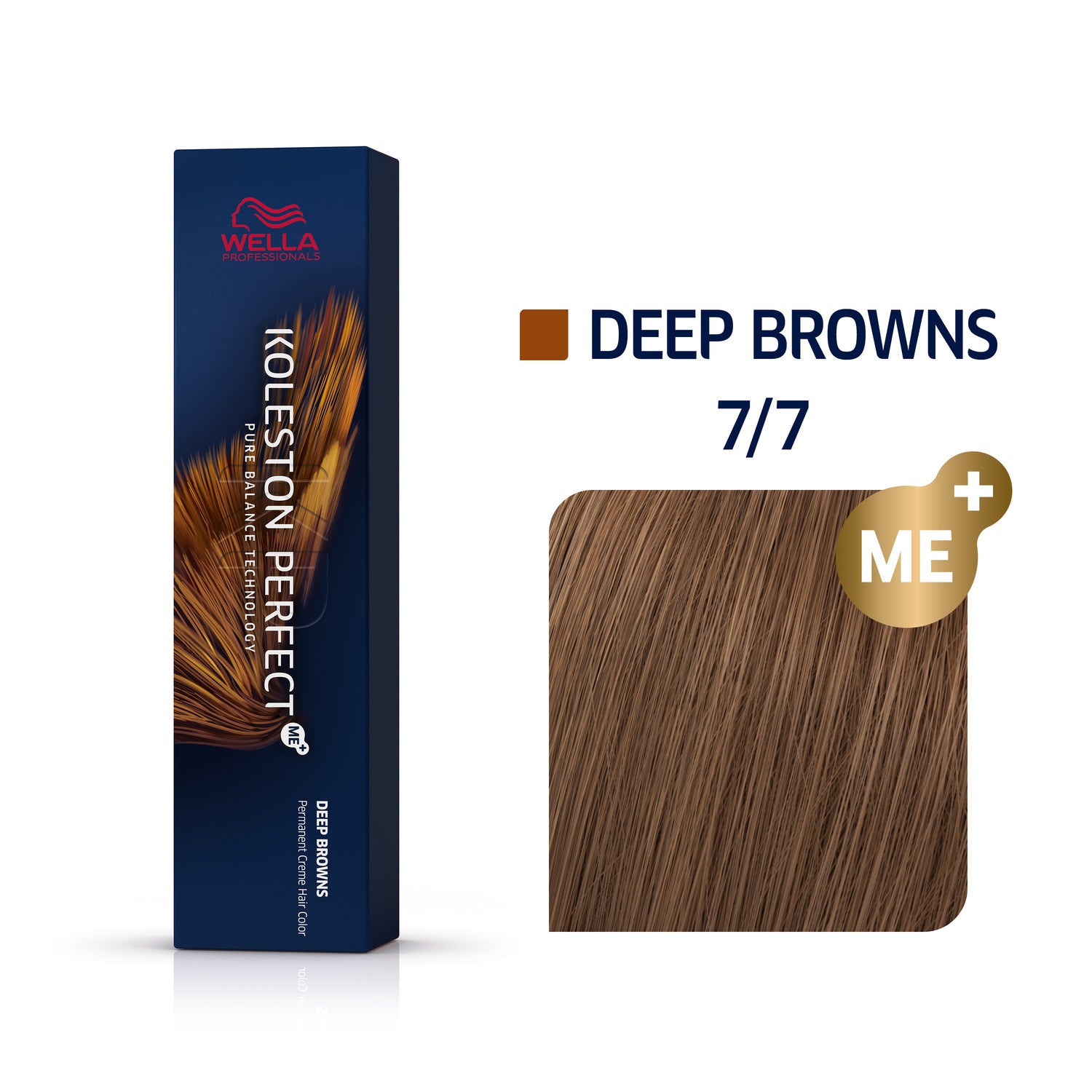 Wella Koleston DEEP BROWNS 7/7 mittelblond braun 60 ml