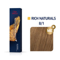 Wella Koleston RICH NATURALS 8/1 hellblond asch 60 ml