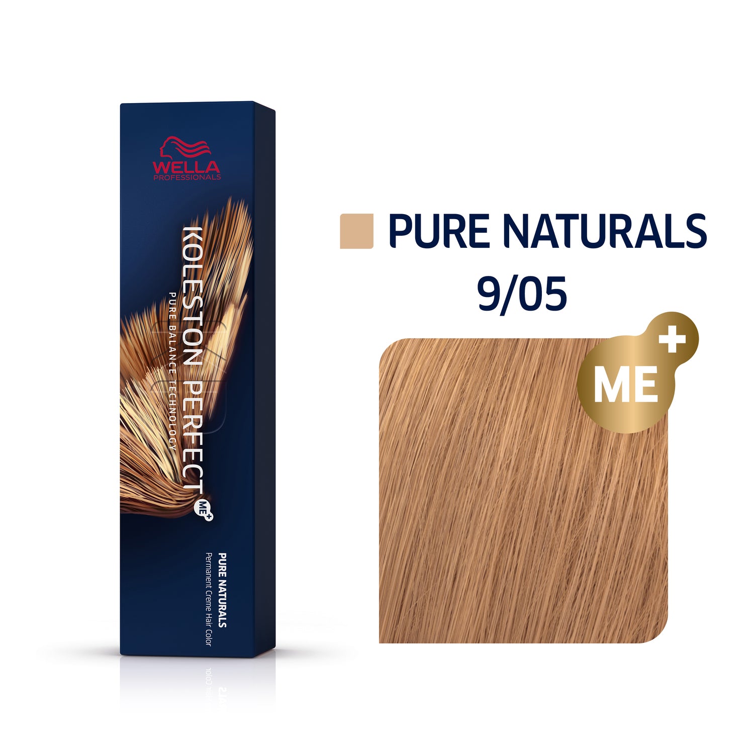 Wella Koleston PURE NATURALS 9/05 lichtblond natur-mahagoni 60 ml