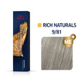 Wella Koleston RICH NATURALS 9/81 lichtblond perl-asch 60 ml