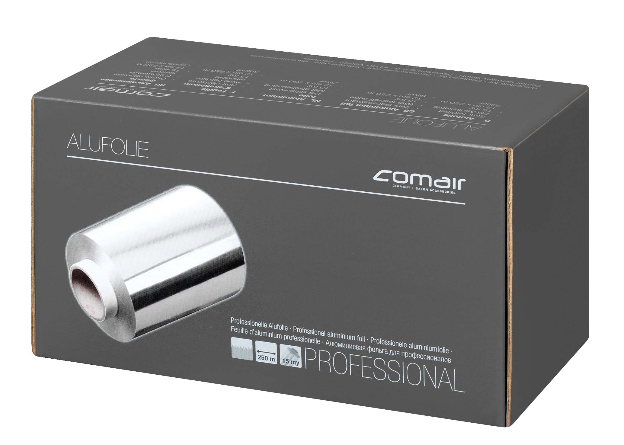 Comair Alufolie 15µ 12cmx250m Rolle slb 15 my