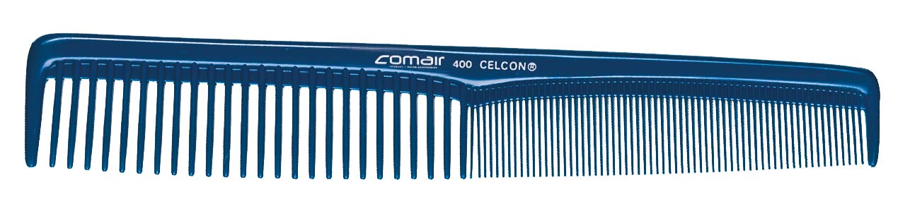 Comair Haarschneidekamm breit 400 Blue Profi Line