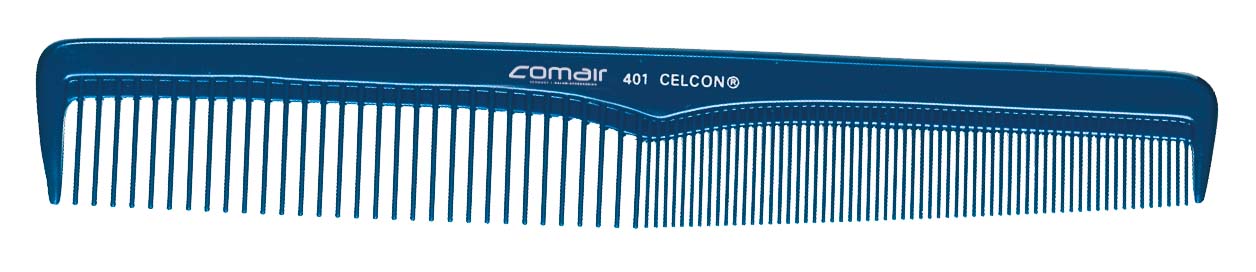 Comair Haarschneidekamm, leichte Schrägung, 401 Blue Profi Line