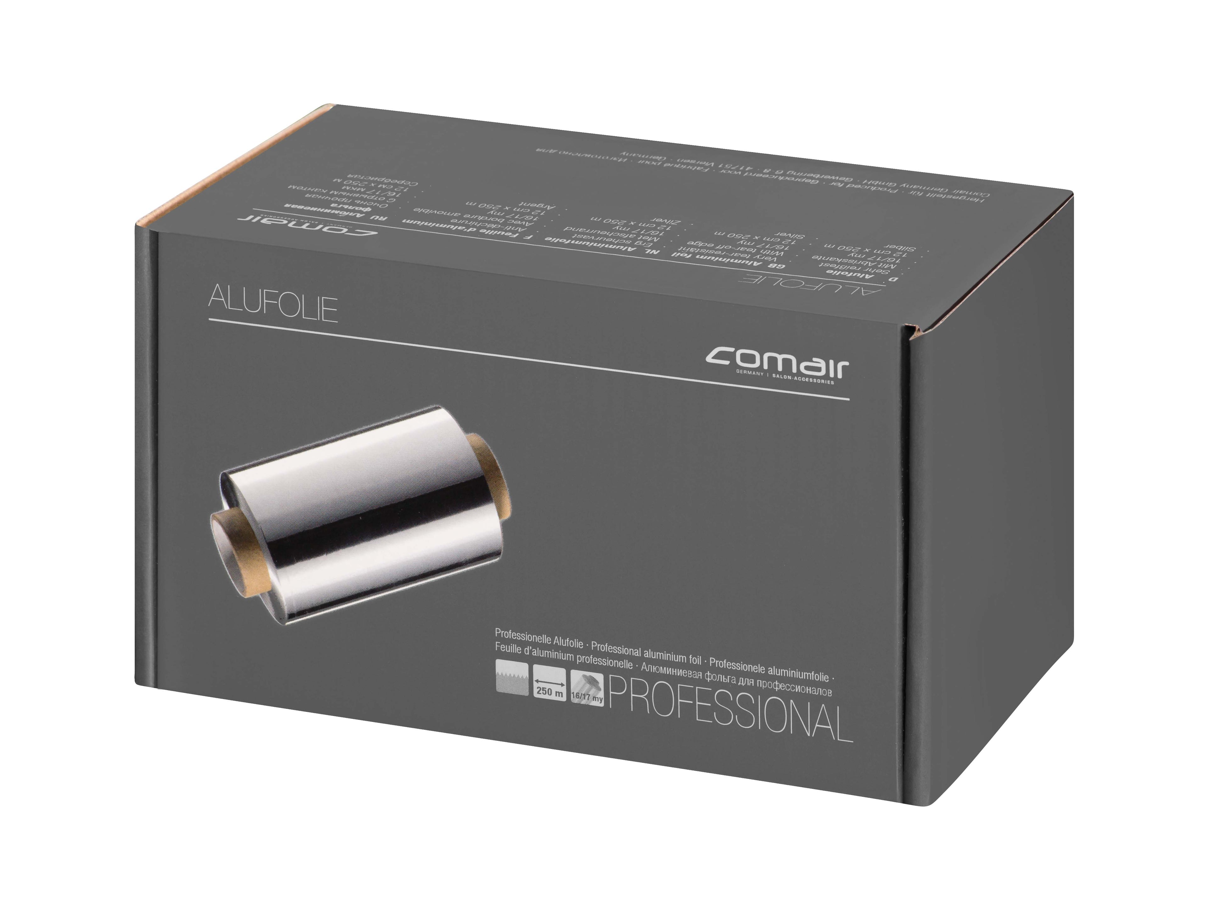 Comair Alufolie 16/17µ 12cmx250m silber
