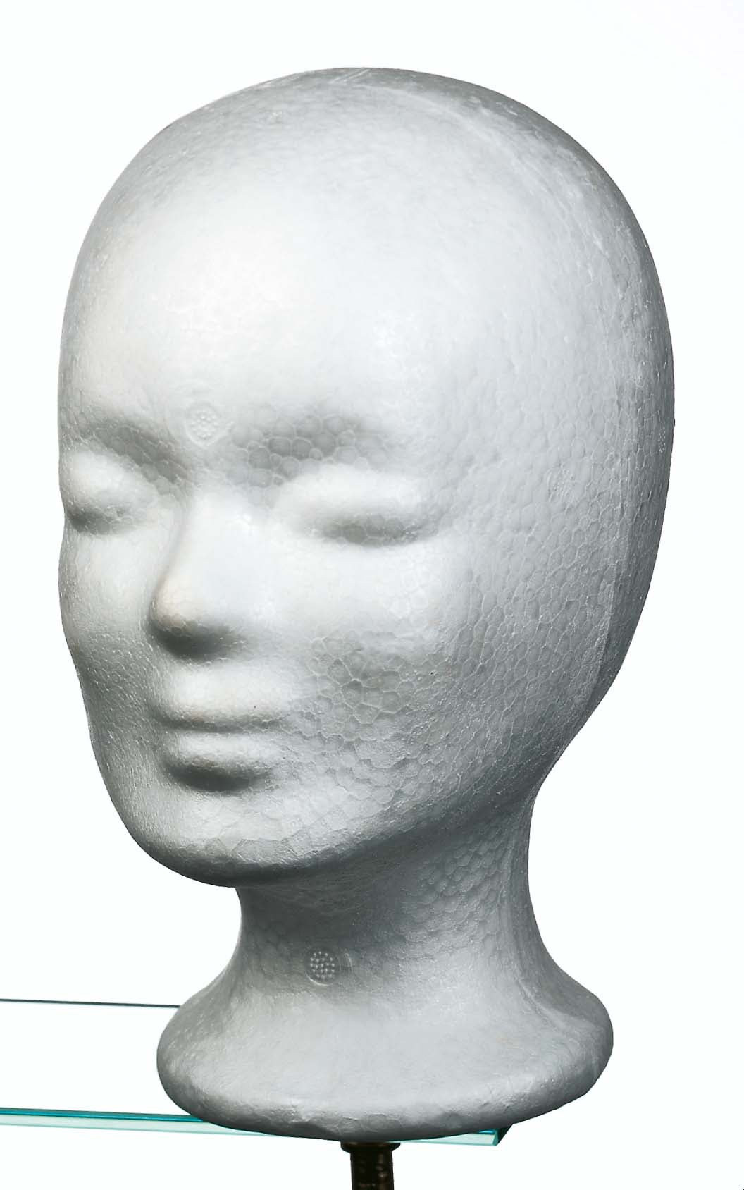 Comair Schaumstoffkopf weiß 25,5cm
