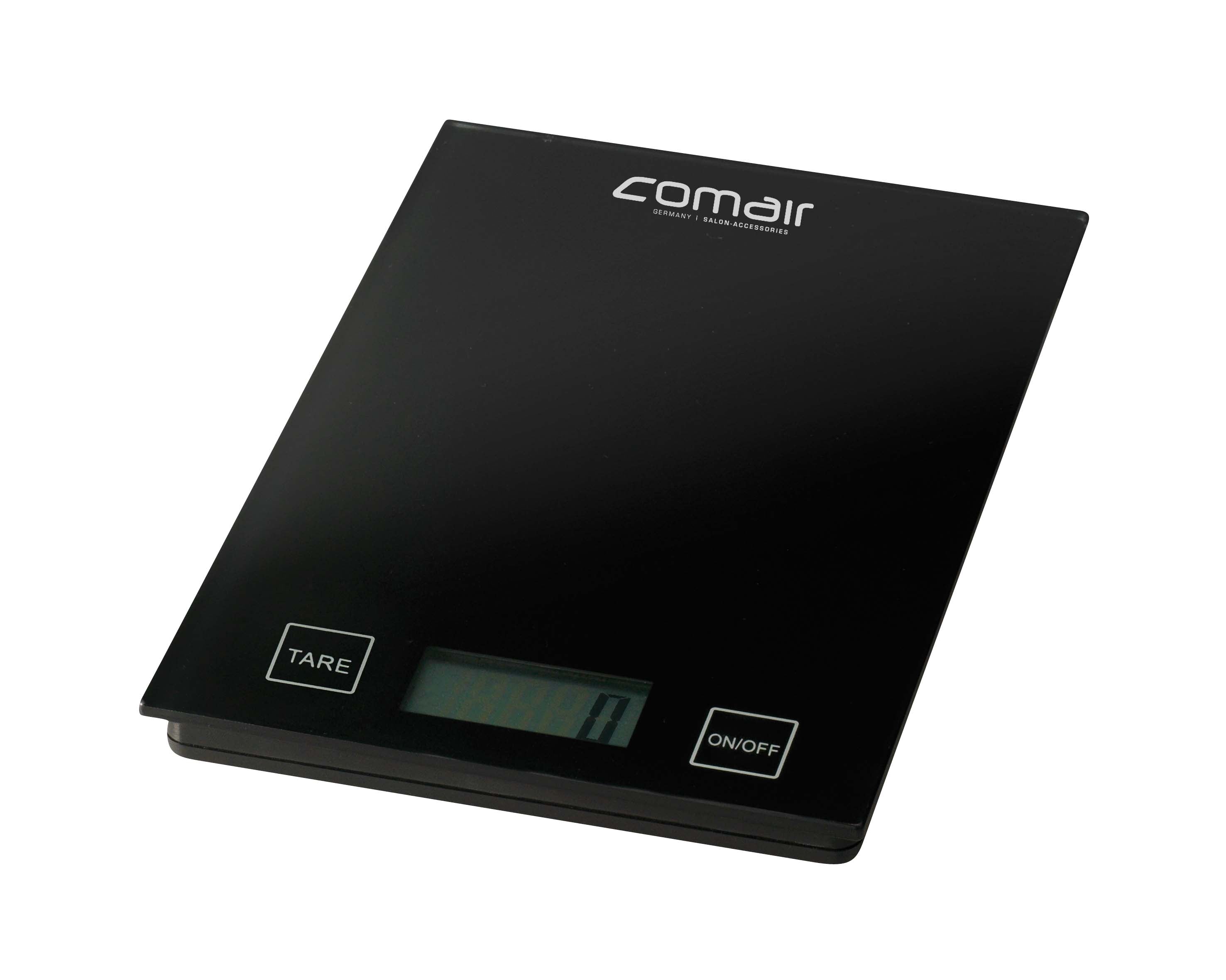 Comair Digitalwaage Touch 1g-5kg ultra dünn 20x14cm inkl. Batterie
