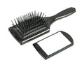 Comair Mini Paddle Brush m. herausziehb. Spiegel, 7-reihig, Nylonstifte