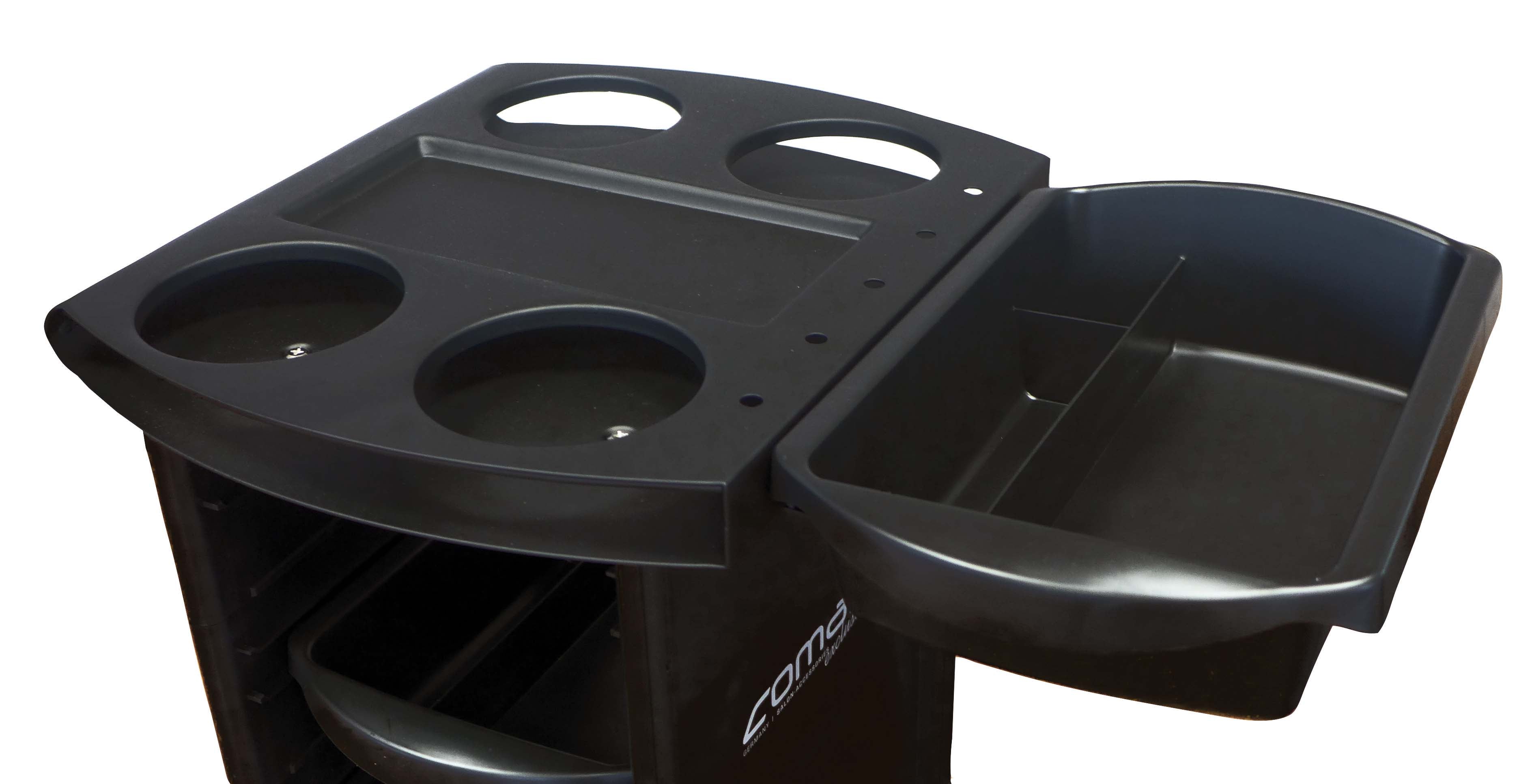 Comair Colorboy schwarz (52x52x97,5) Stapelboy Colorboy Färbeboy