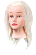Comair Üb.kopf Mary 25cm weißes Angora Ziegenhaar Übungskopf