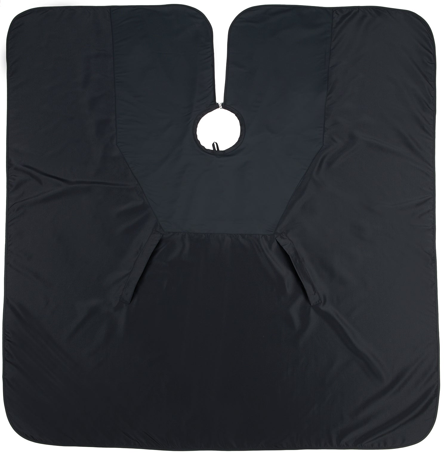 Comair Cut & Color Umhang 145x160cm sz, antist.,wasserabw.,Hakenverschluss
