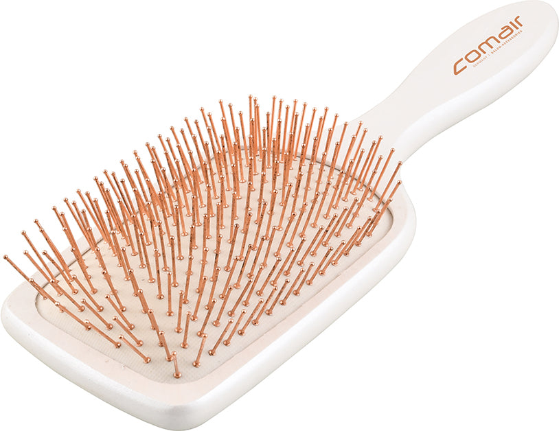 Comair Paddle Brush Copper Rose Drahtstifte, 11rh. Holzbürste