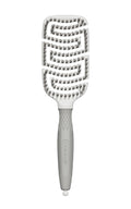 Comair Thermal Ventbrush, Wildschweinb.& Nylonstifte, Abteilpin, hellgrau/weiß