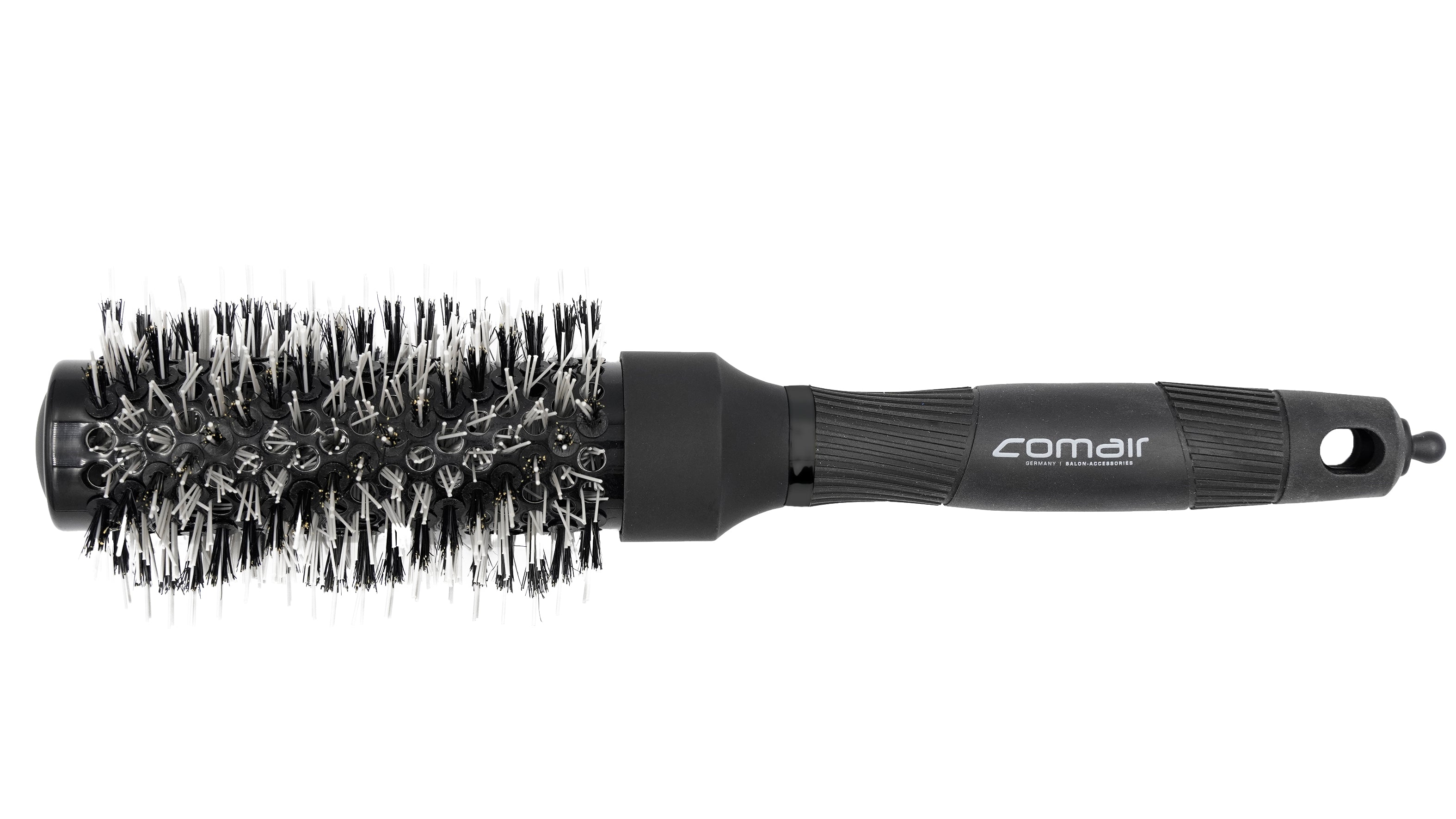 Comair Twist Föhnbü.32/51mm, Nylon & Wildschwein, schwarz