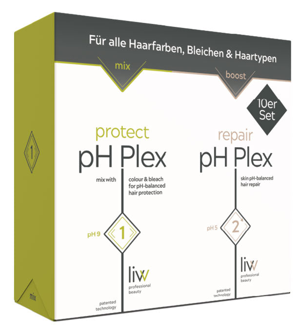 pH Plex Traveling Stylist Kit EN (10xDS steps 1/2) Einleger deutsch