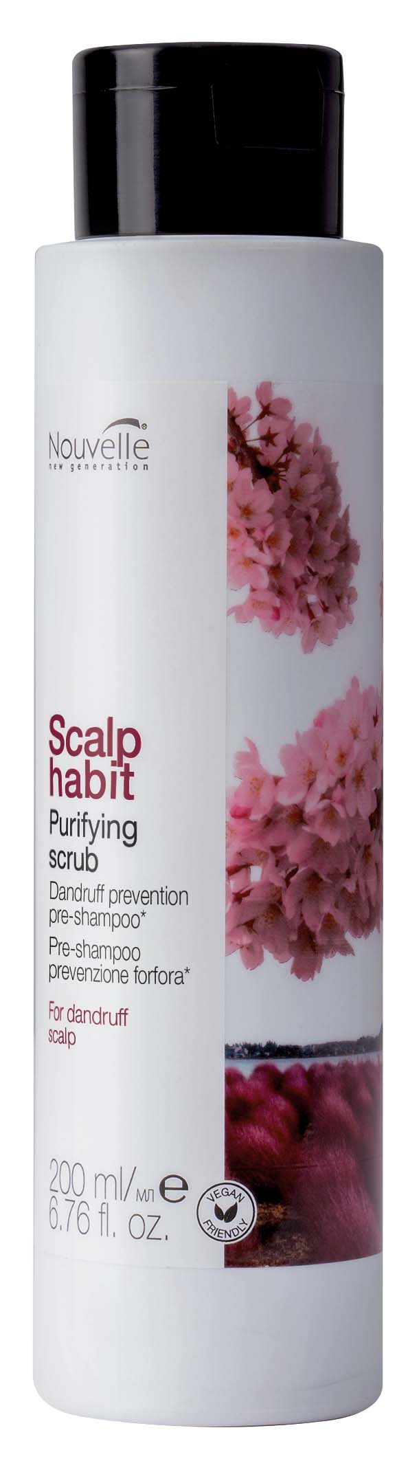 Nouvelle SH Purifying Scrub 200ml, Anti Dandruff, Scalp Habit