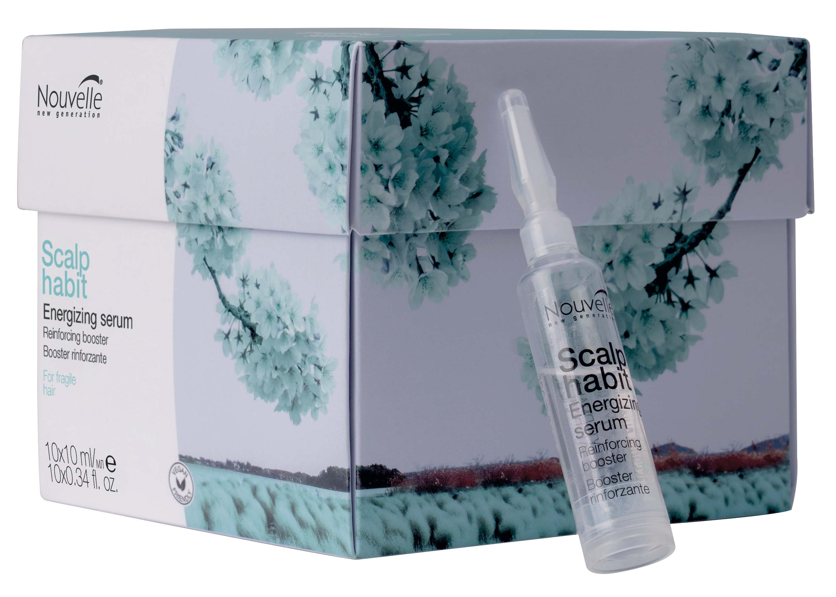 Nouvelle SH Energizing Serum 10x10ml, Scalp Habit