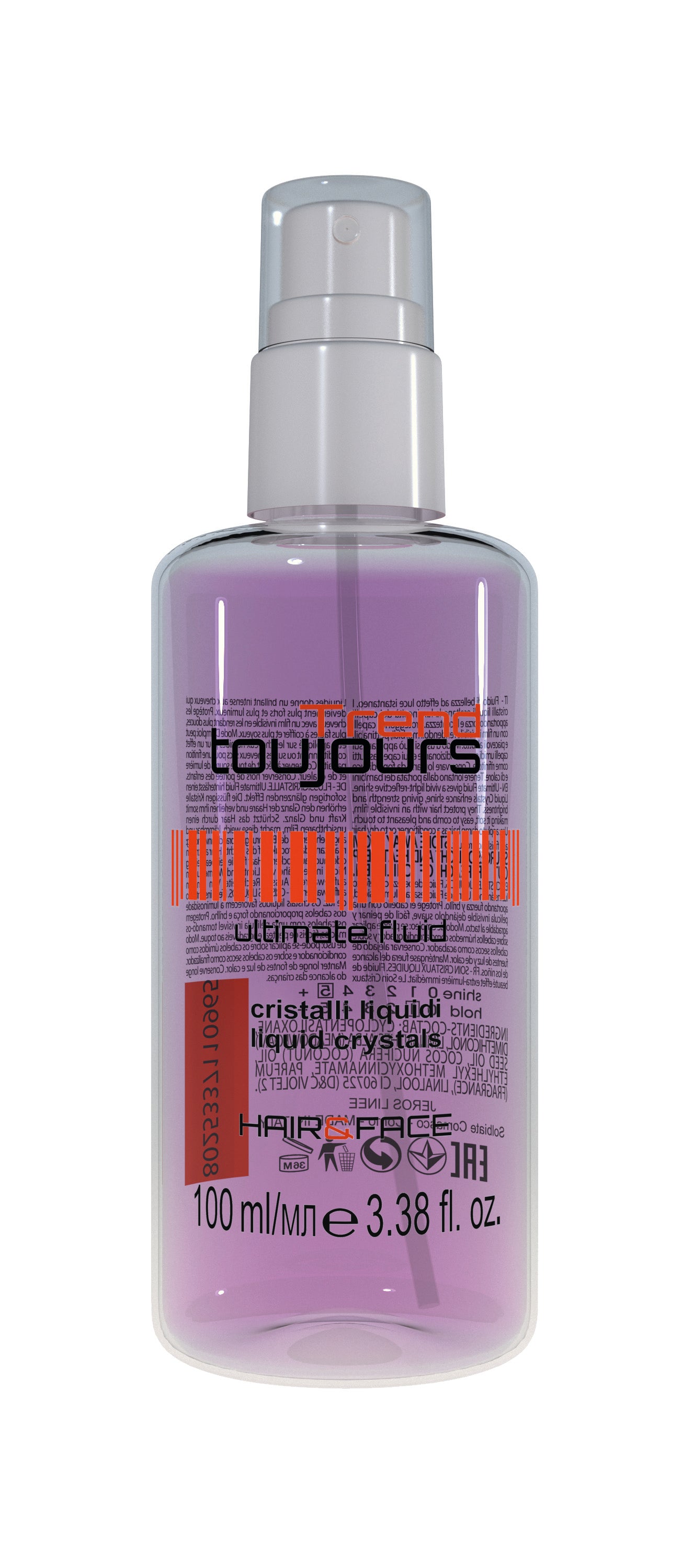 Trend Toujours Ultimate Fluid Liquid Crystals 100ml Hair&Face