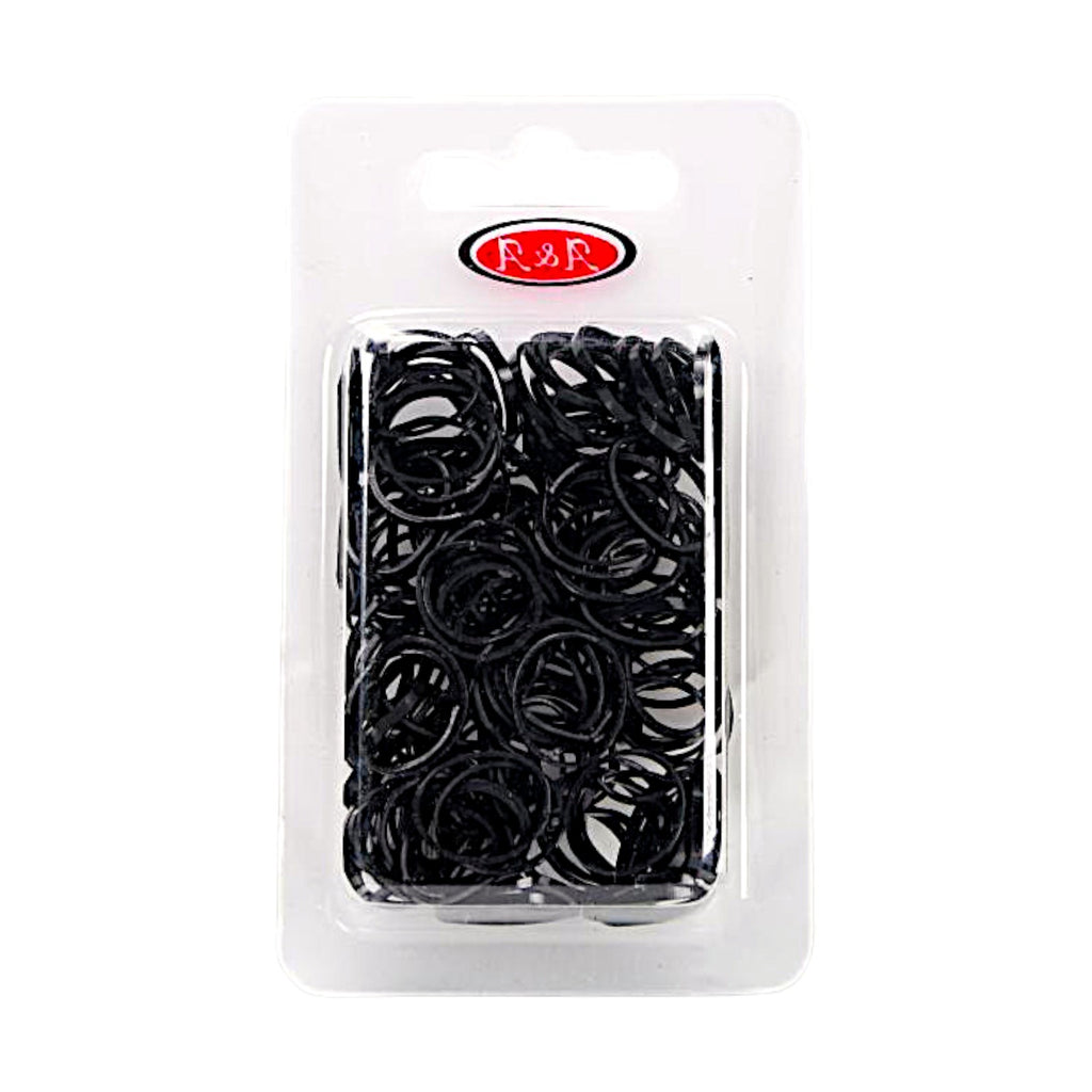A&A Rastazopfgummi schwarz dick 150er