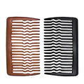 A&A Haarkamm klein sz und havanna 2er