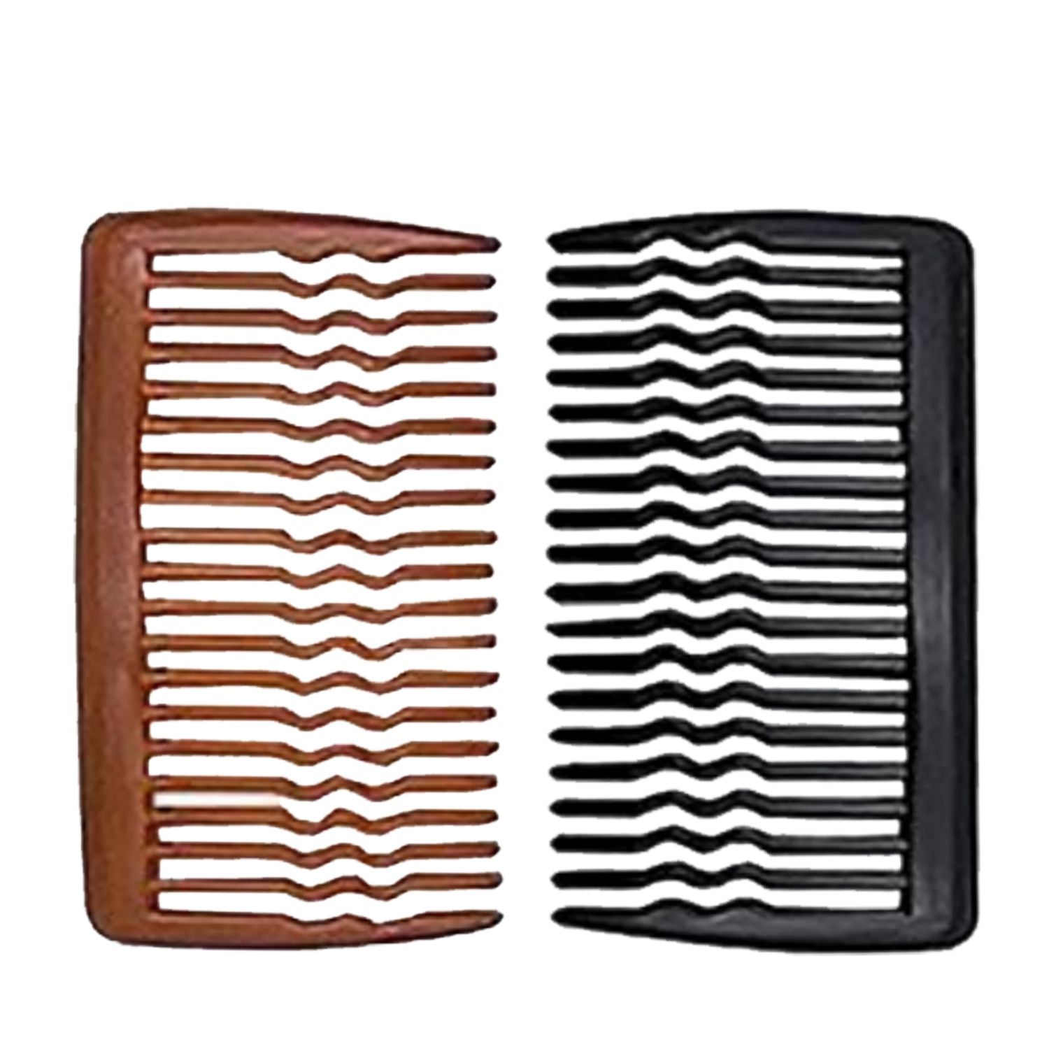 A&A Haarkamm klein sz und havanna 2er