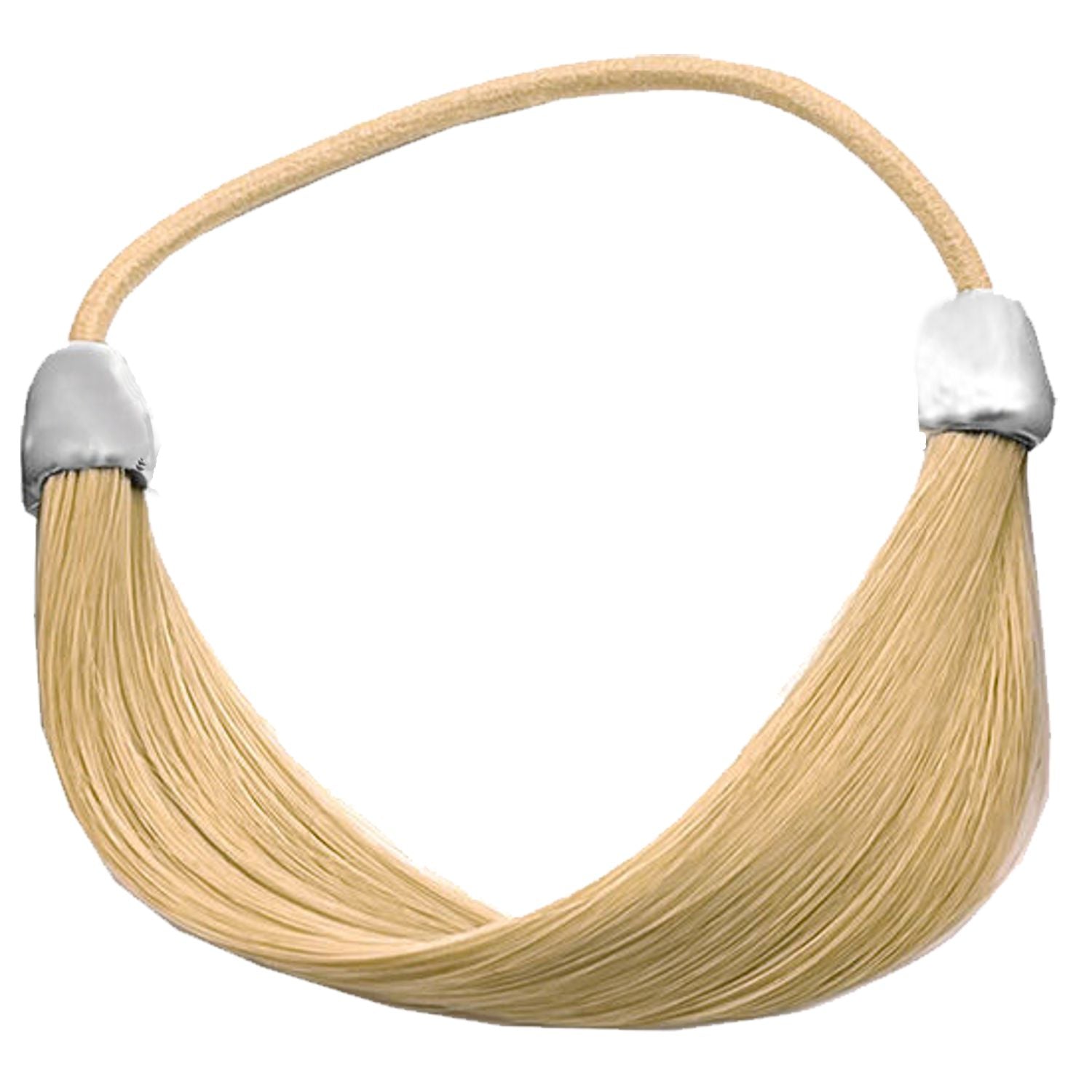 A&A Haargummi mittelbl. mit Kunsthaar mittelblond