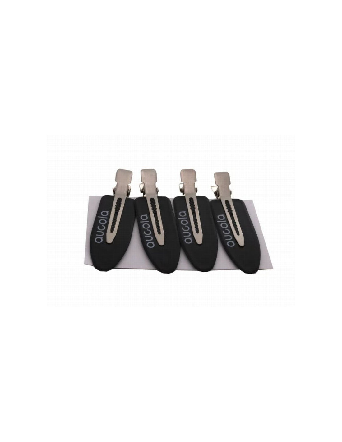 aucola Haarclips 4er Pack sz mit Logo Antidruckstelle