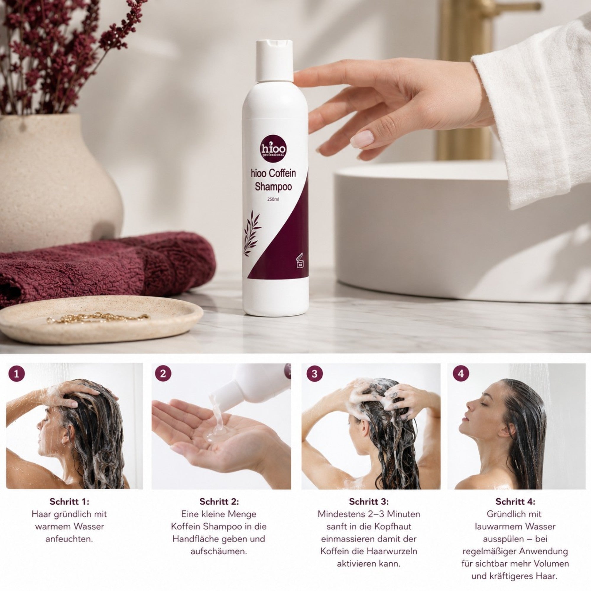 hioo Coffein Shampoo 250ml