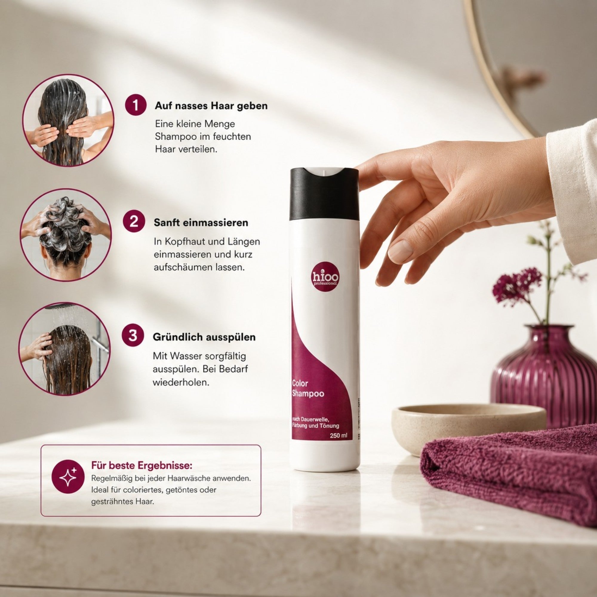 hioo Color Shampoo 250ml