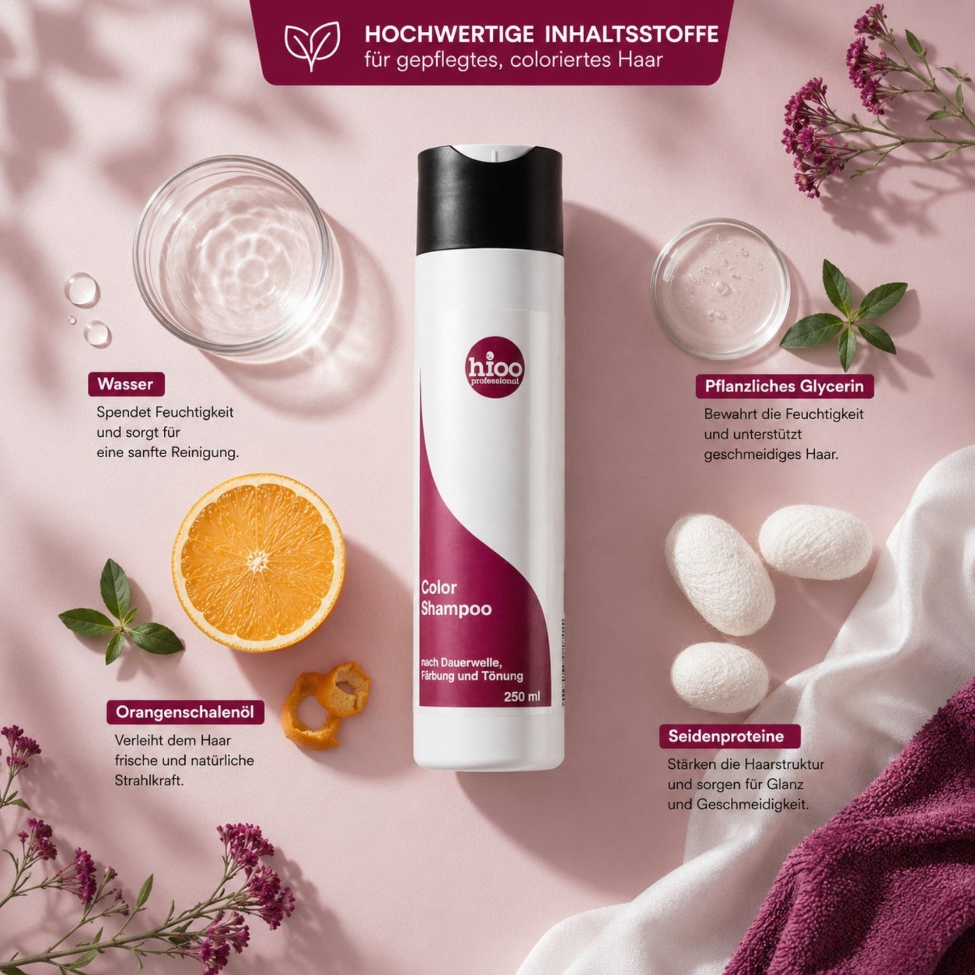 hioo Color Shampoo 250ml