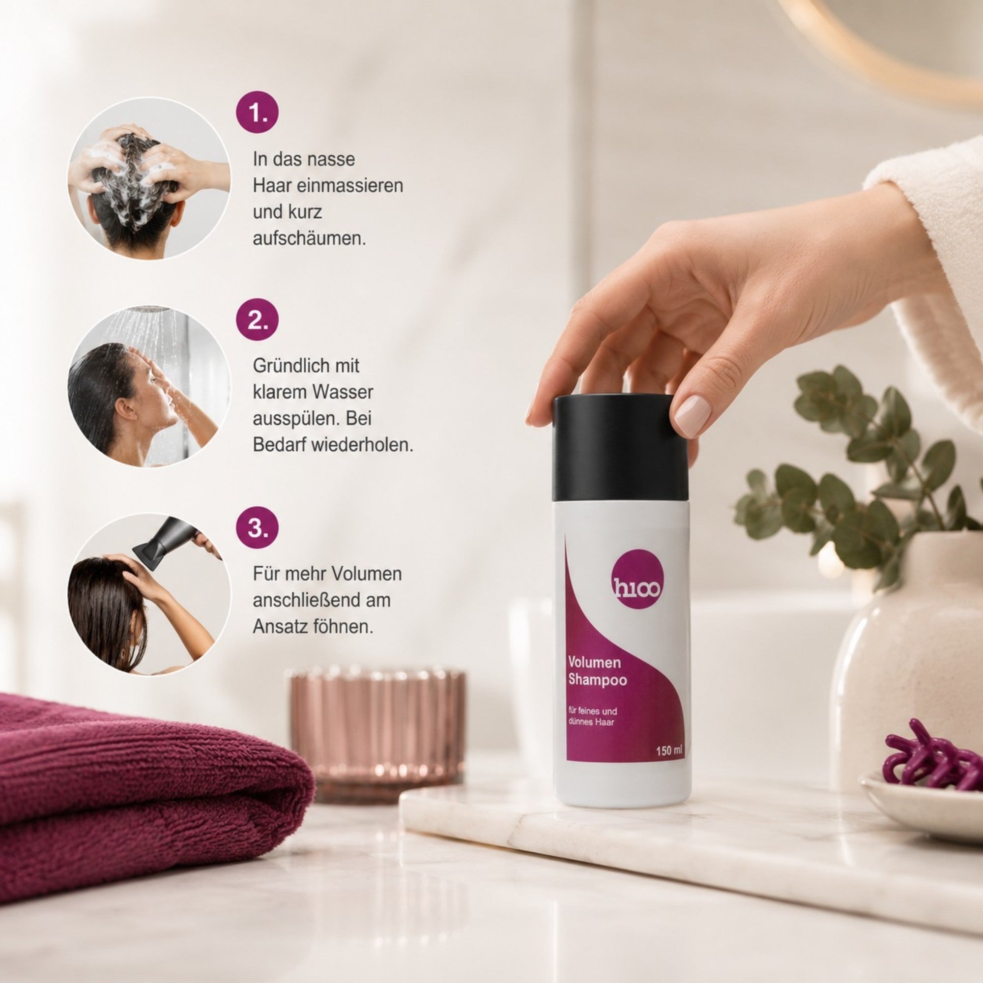 hioo Volumen Shampoo 150ml