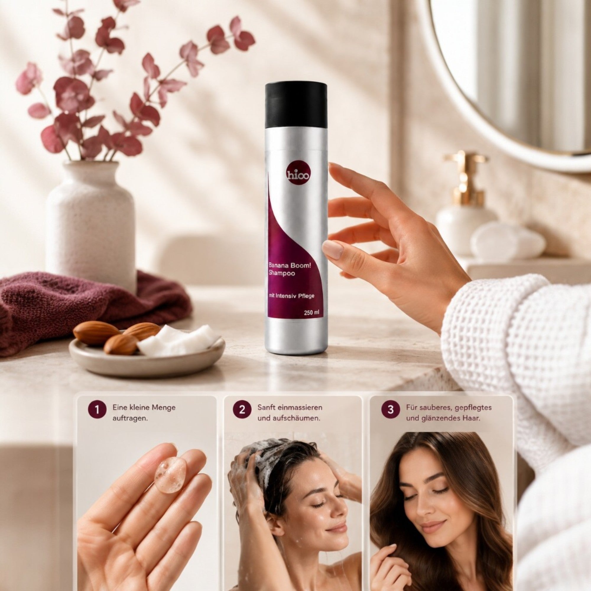 hioo BananaBoom Shampoo 250ml