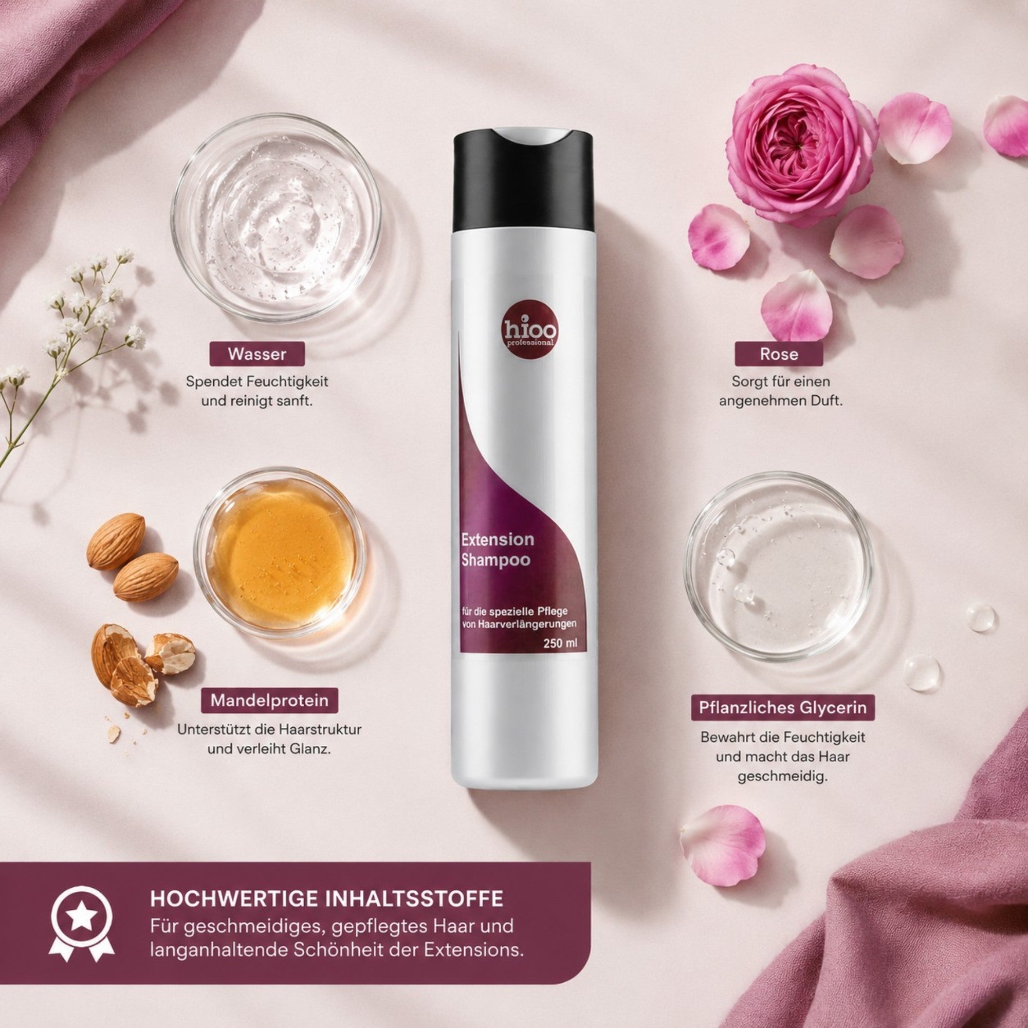 hioo Extensions Shampoo 250ml
