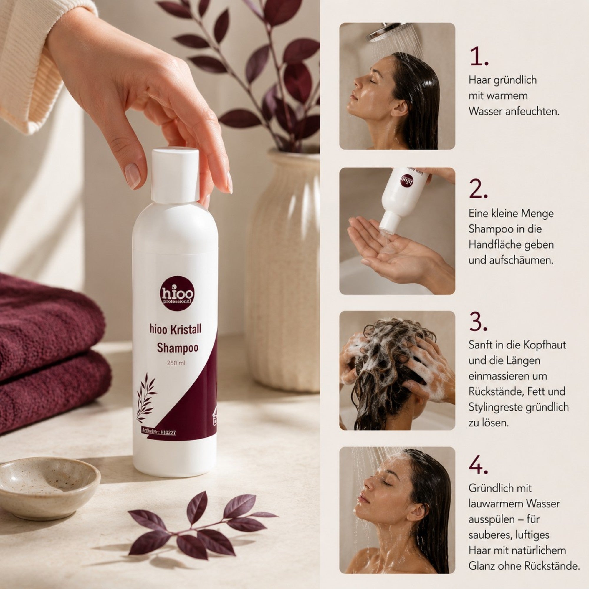 hioo Kristall Shampoo 250ml