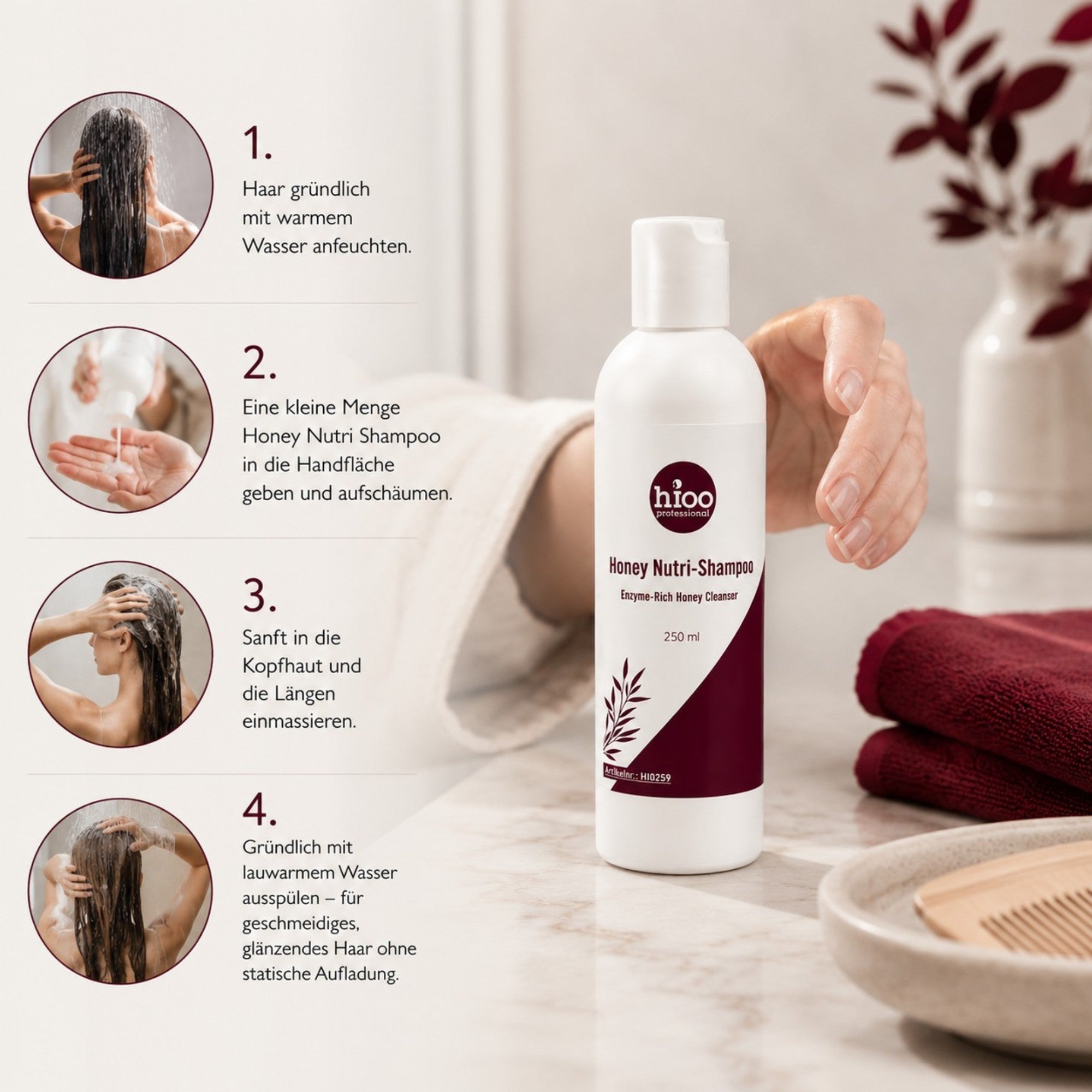 Honey Nutri- Shampoo 250ml