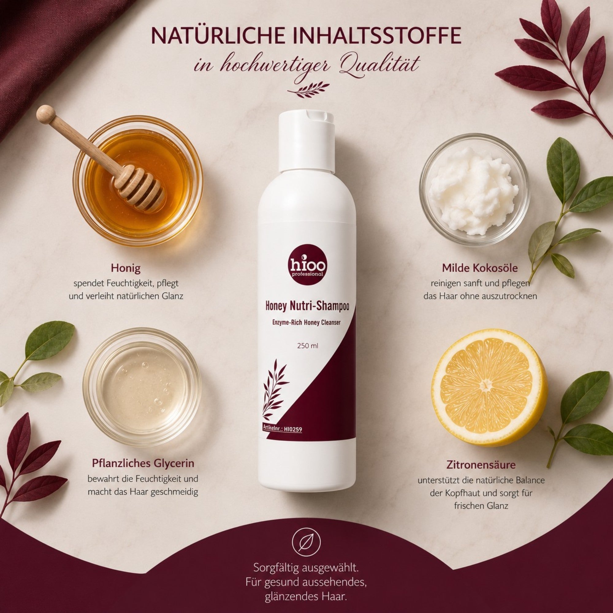Honey Nutri- Shampoo 250ml