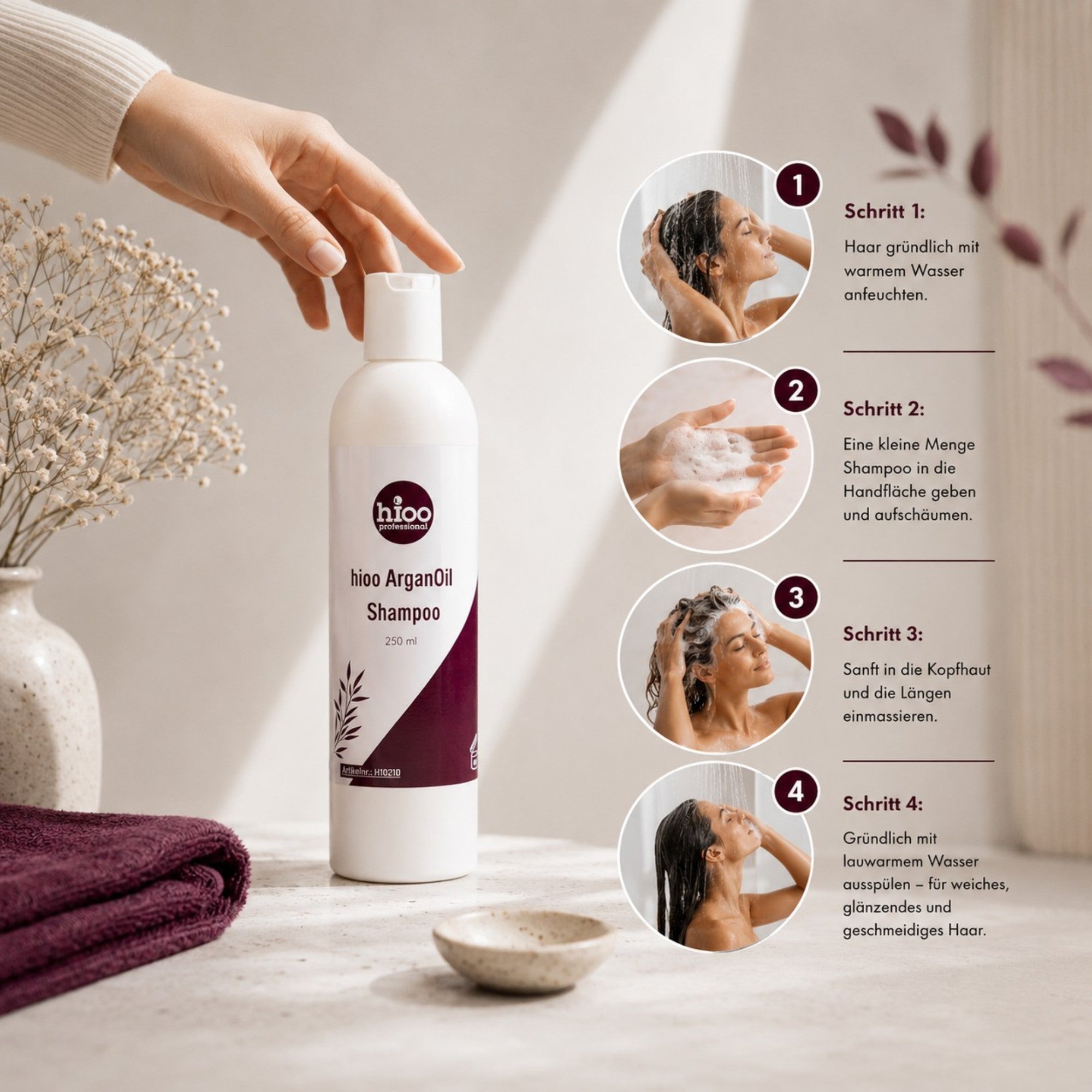 hioo ArganOil Shampoo 250ml