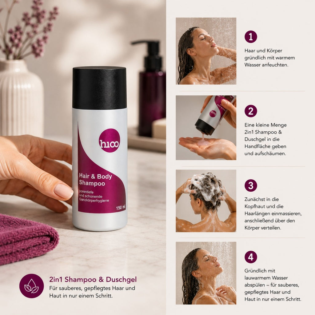hioo Hair& Bodyshampoo 150ml
