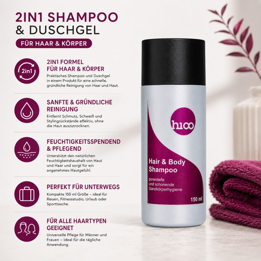 hioo Hair& Bodyshampoo 150ml