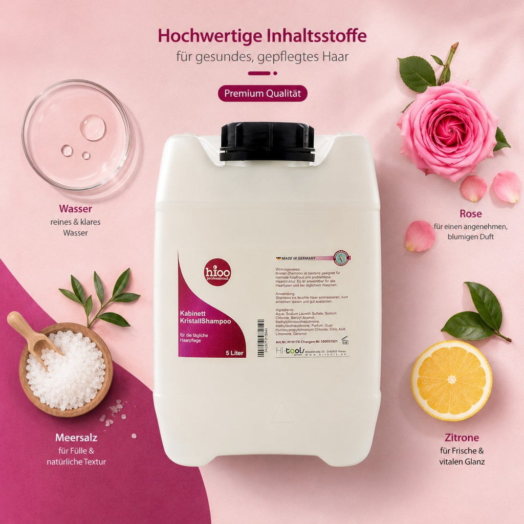 hioo Kristall Shampoo für Kabinett 1000ml
