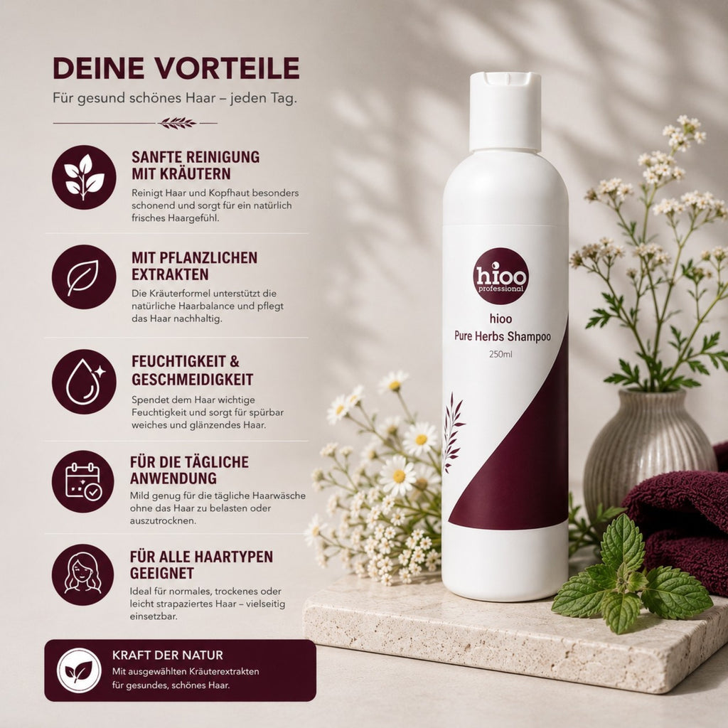 hioo Pure Herbs Shampoo 250ml