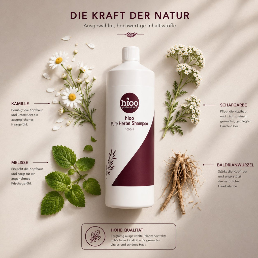 hioo Pure Herbs Shampoo 1000ml